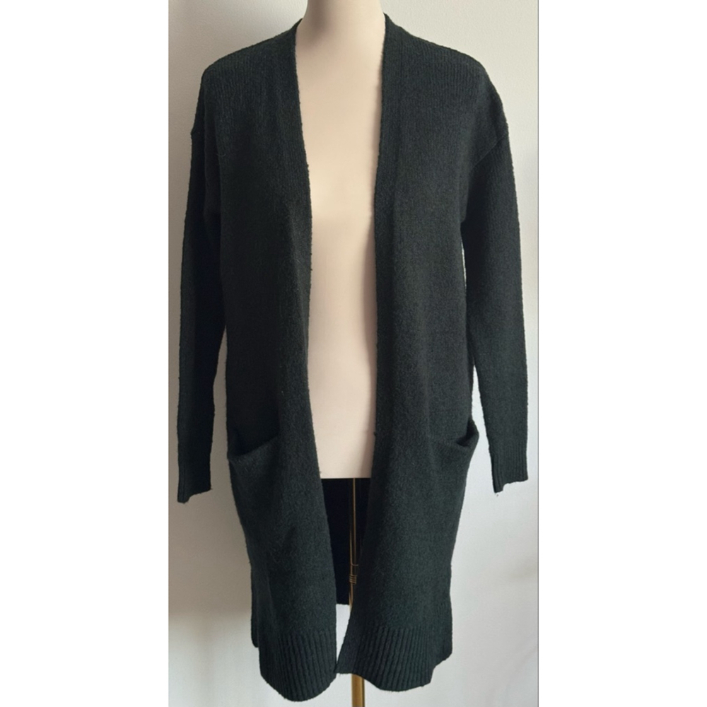 Women's Old Navy Dark Green Open Front Cardigan XS